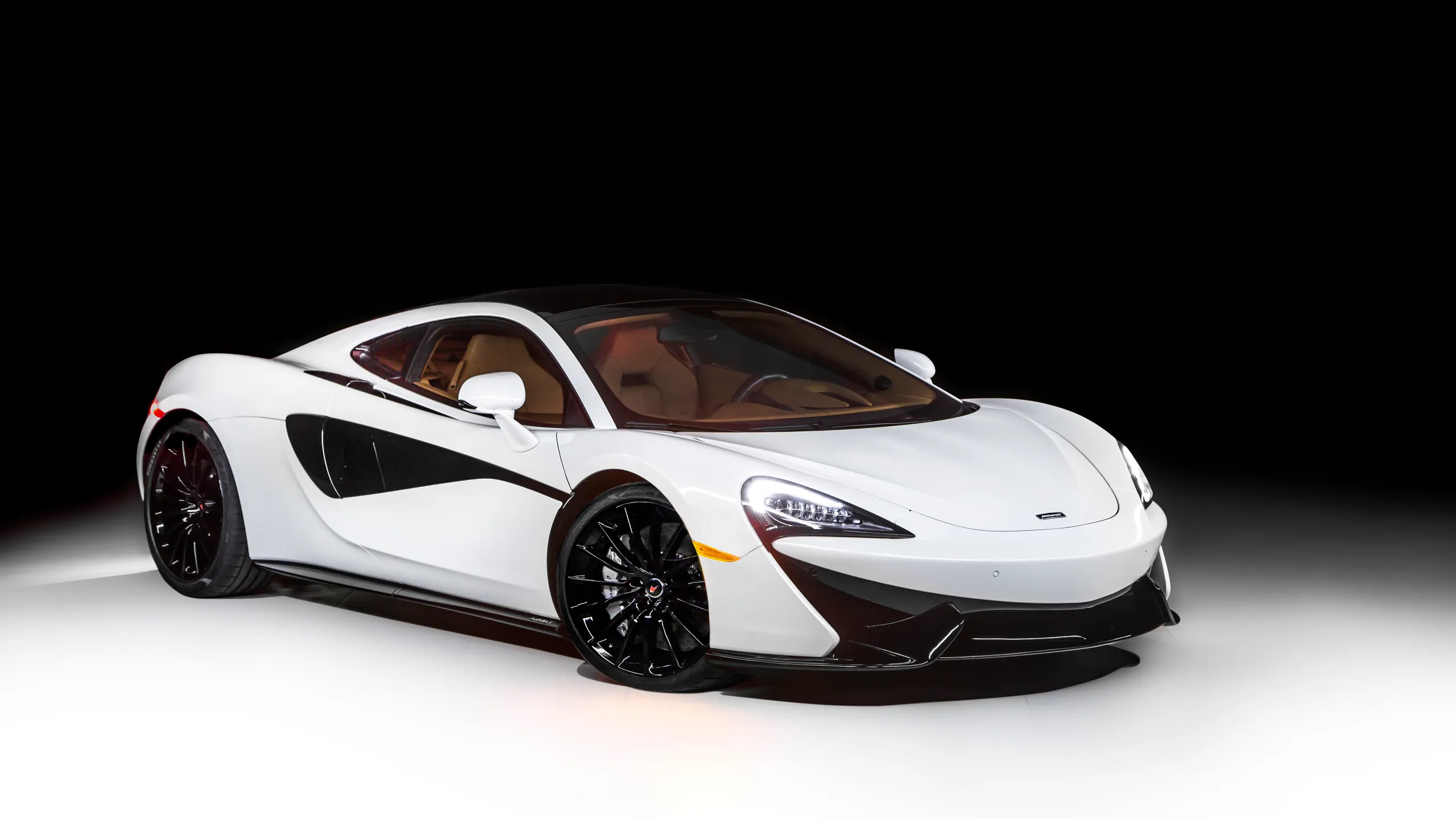 White McLaren Concept Car